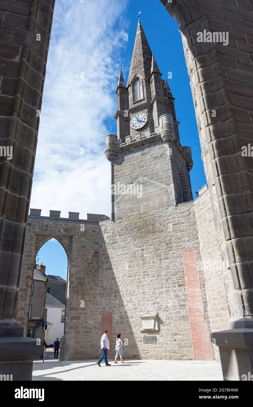 Freifläche in der ehemaligen St. Paul's Church, St. Paul's Church Square, Perth, Perth und Kinross, Schottland, Großbritannien Stockfoto