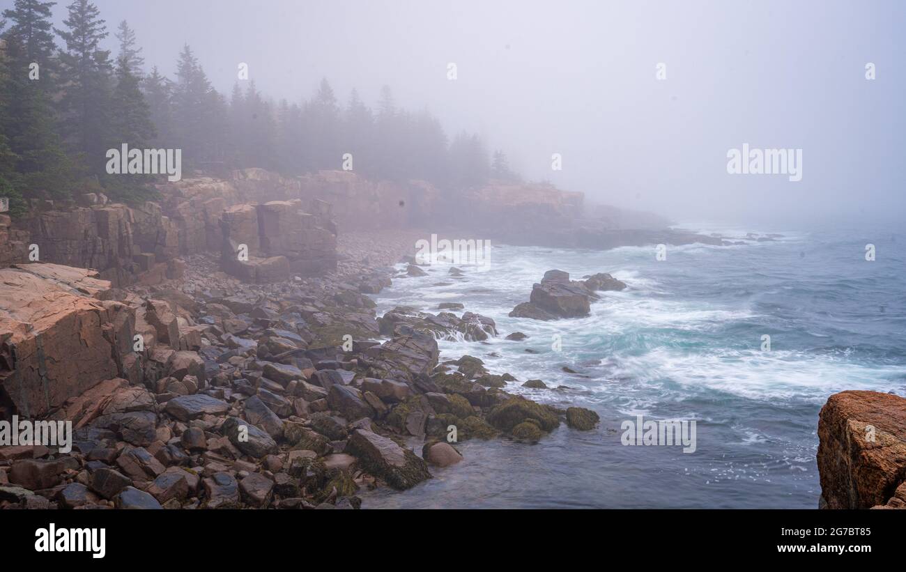 Acadia Nationalpark Stockfoto