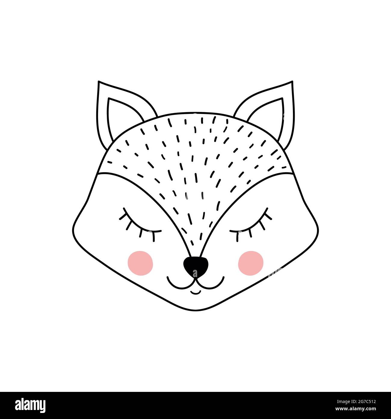 Fuchs Zeichnung Schwarz Weiss Stockfotos Und Bilder Kaufen Alamy