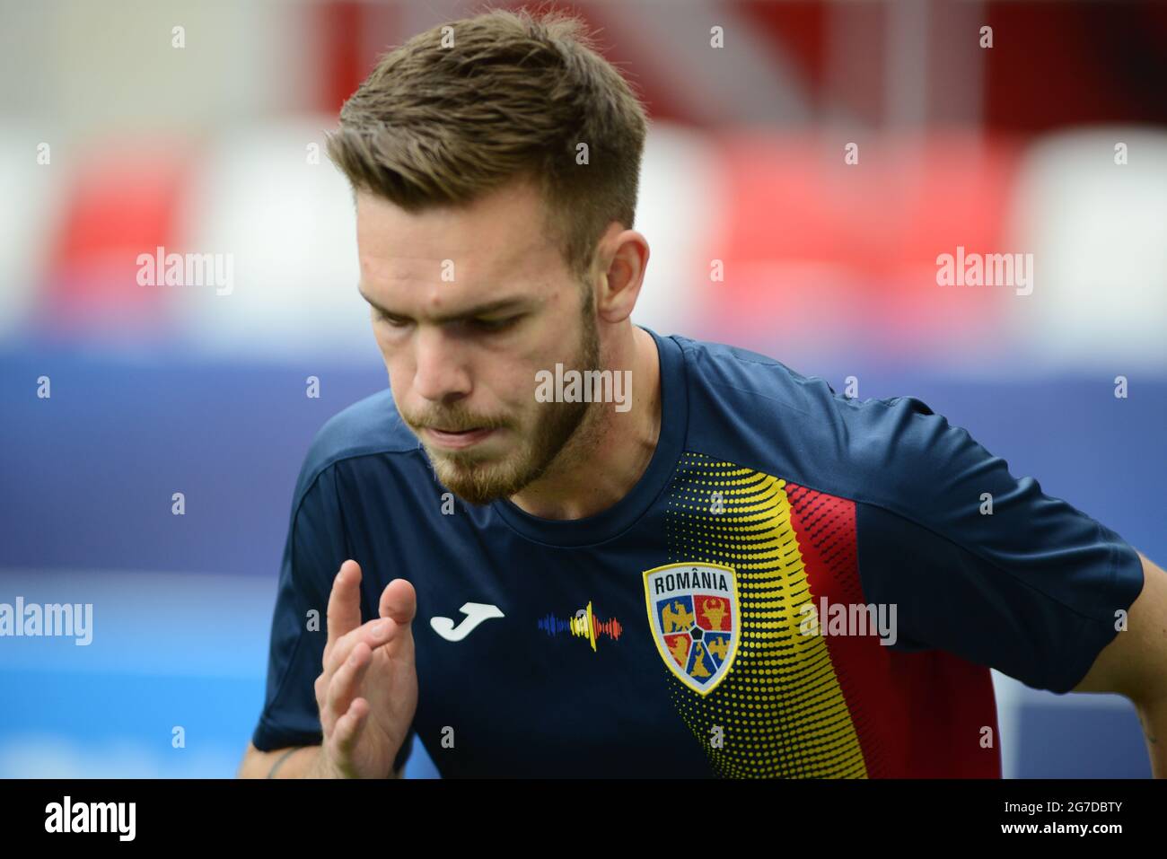 Denis Grațian Haruț - Rumänien U21 Nationalmannschaft Stockfoto