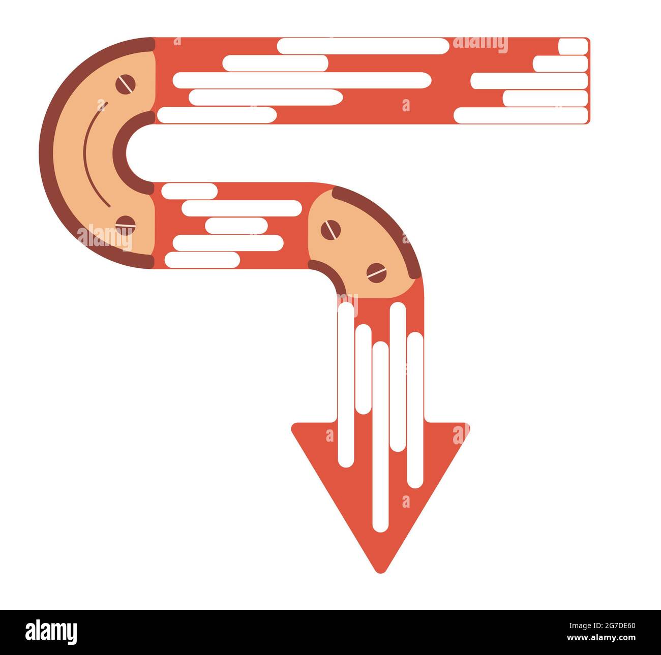 Symboldesign isoliert auf weißem Hintergrund Stockfoto