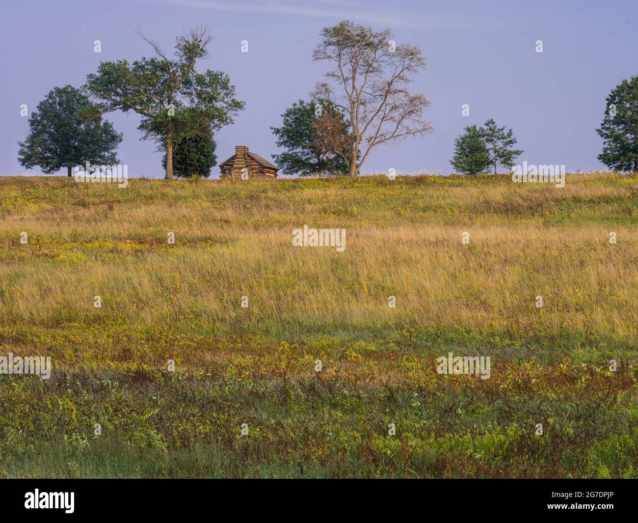 Solitary Cabin, Valley Forge National Park, Pennsylvania USA Stockfoto