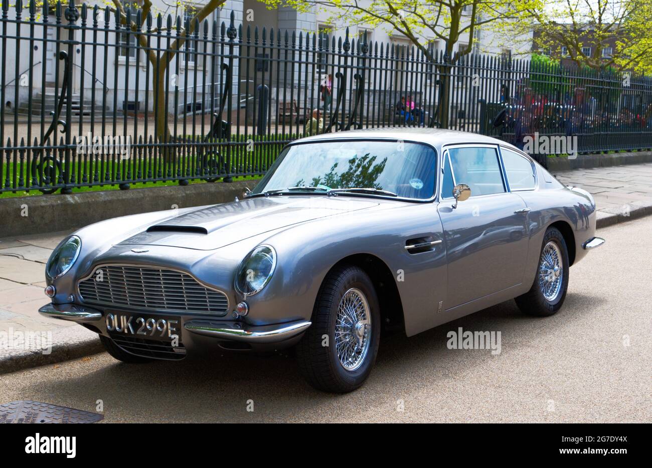Classic Aston Martin DB6 Car.j Stockfoto