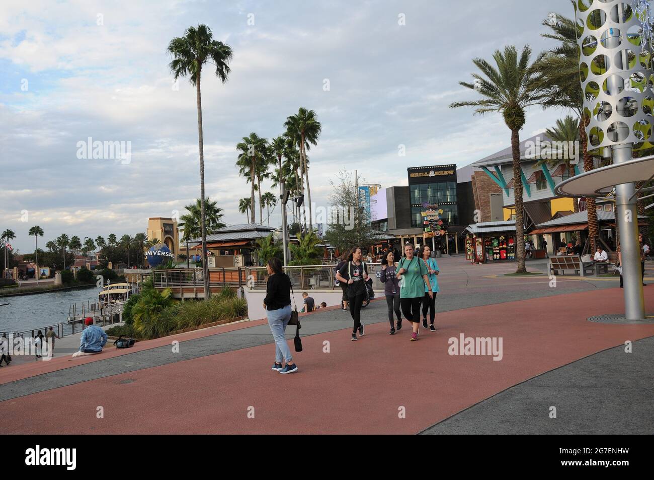 ORLANDO/ FLORIDA / USA - 08 2017.- Business and life Unveral Studios in Orlando Florida, USA (Foto: Francis Dean/Dean Picturs) Stockfoto