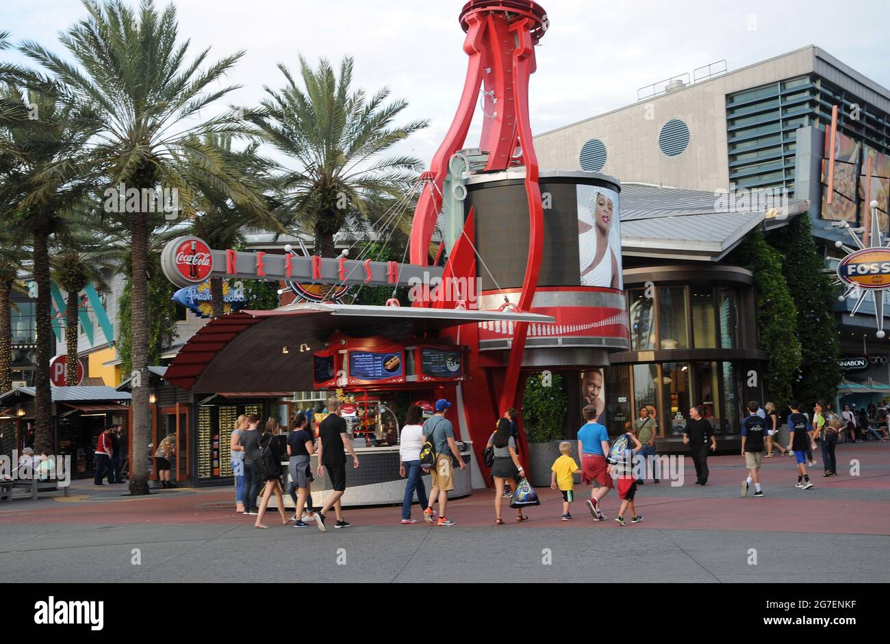 ORLANDO/ FLORIDA / USA - 08 2017.- Business and life Unveral Studios in Orlando Florida, USA (Foto: Francis Dean/Dean Picturs) Stockfoto