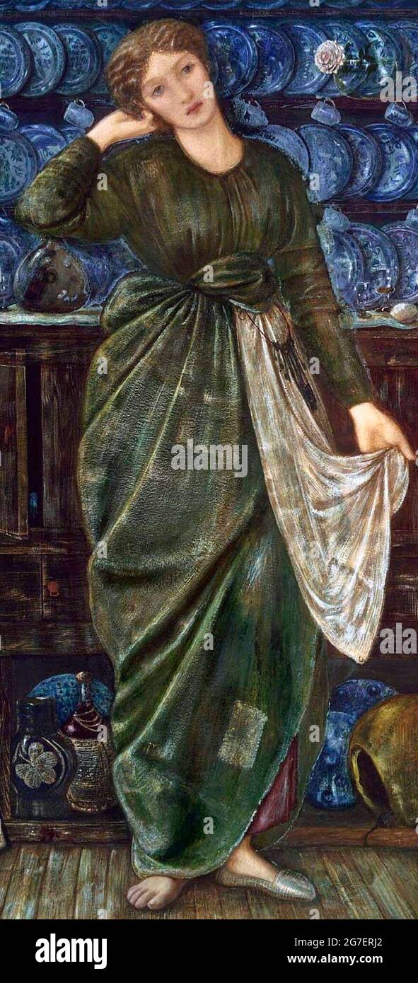 Cinderella - Edward Burne-Jones, 1863 Stockfoto