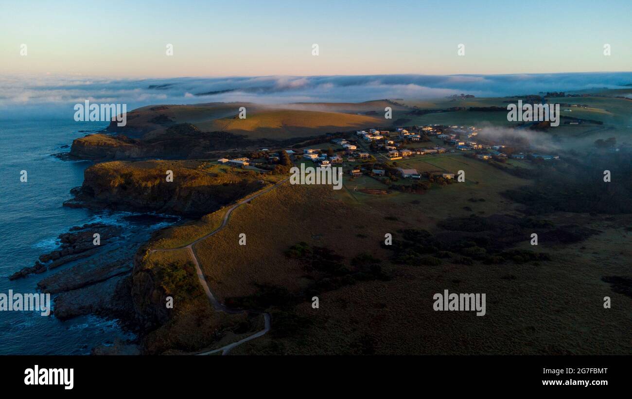 Sonnenaufgang in Kilcunda Stockfoto