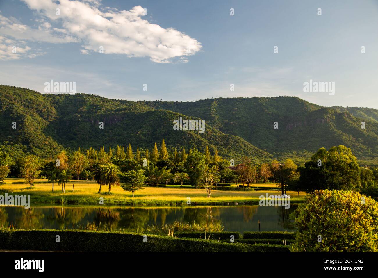 Toscana Valley im Khao Yai Nationalpark, Nakhon Ratchasima in Thailand Stockfoto