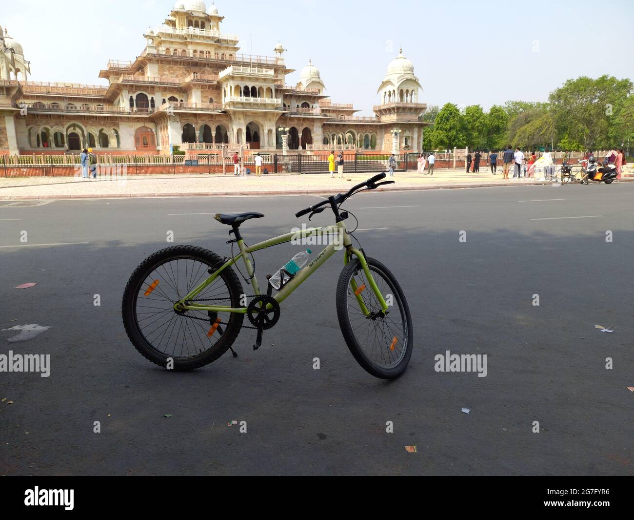 Albert Hall Museum befindet sich in Jaipur, Rajasthan, Indien Stockfoto