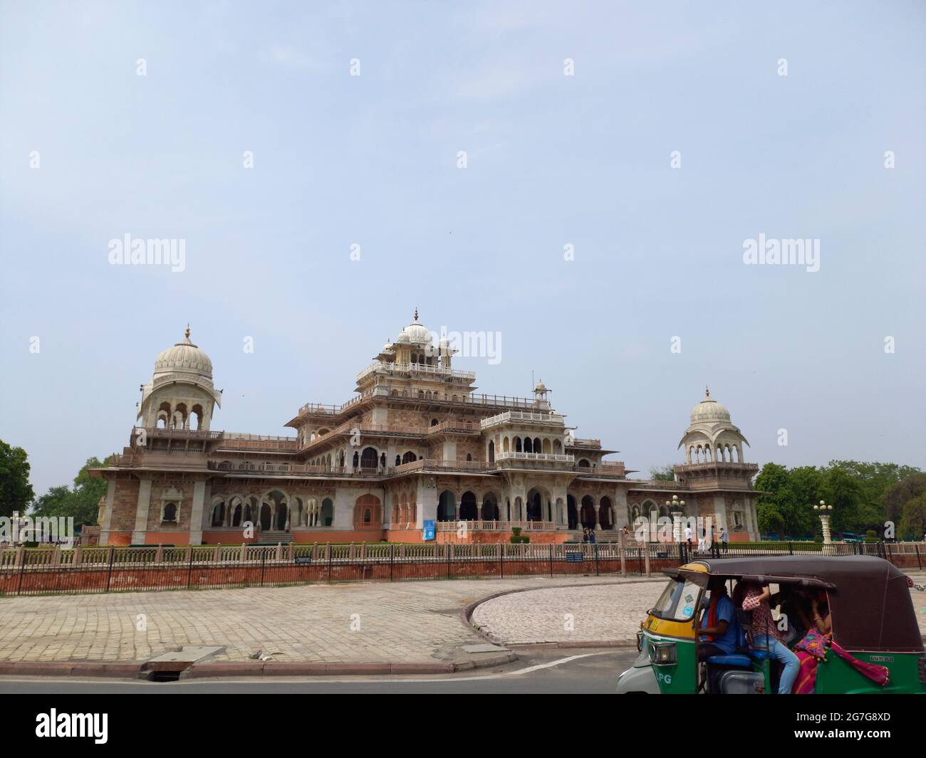 Albert Hall Museum befindet sich in Jaipur, Rajasthan, Indien Stockfoto