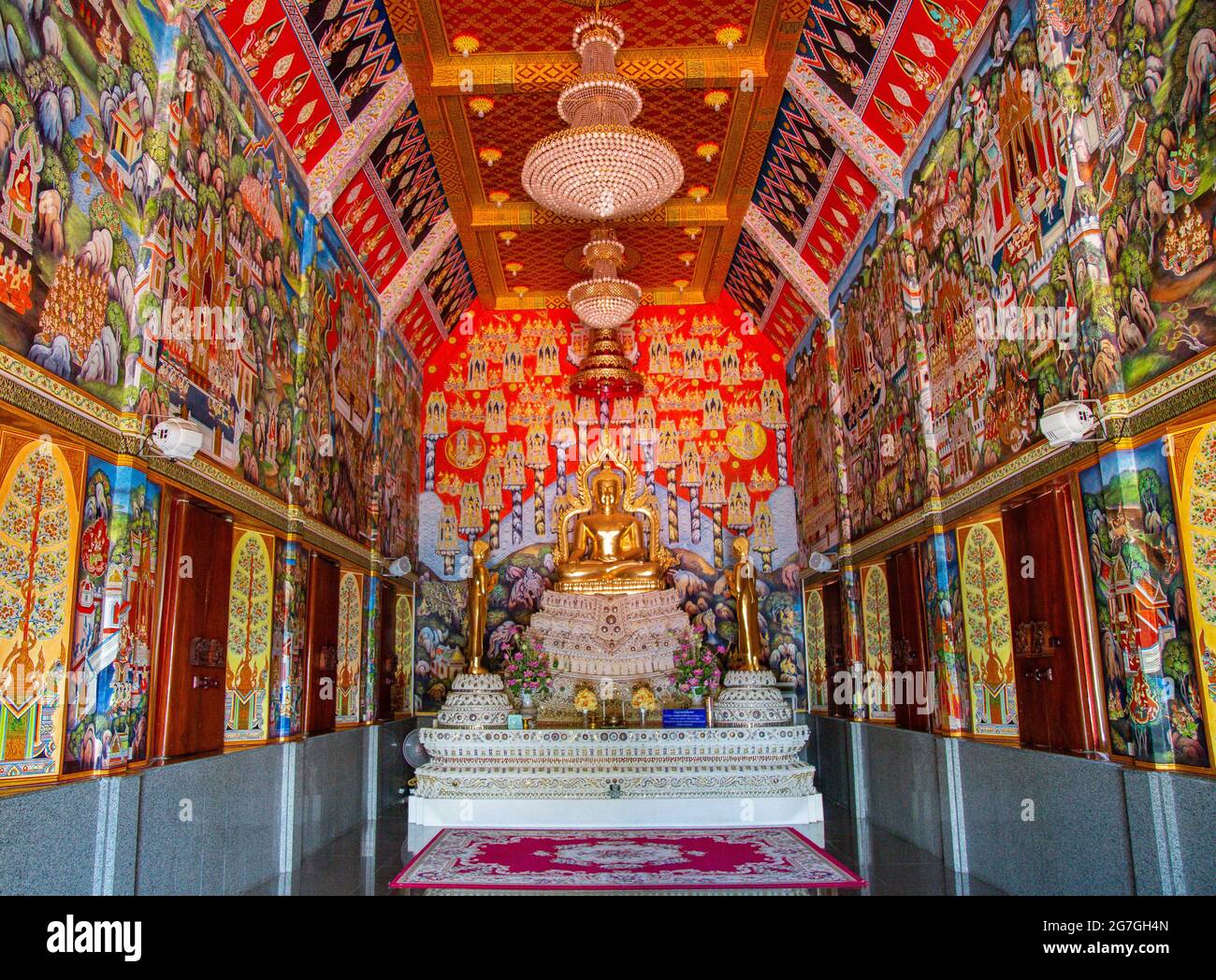 Wat Thap Pho Thong Tempel in Ratchaburi, Thailand, Südostasien Stockfoto