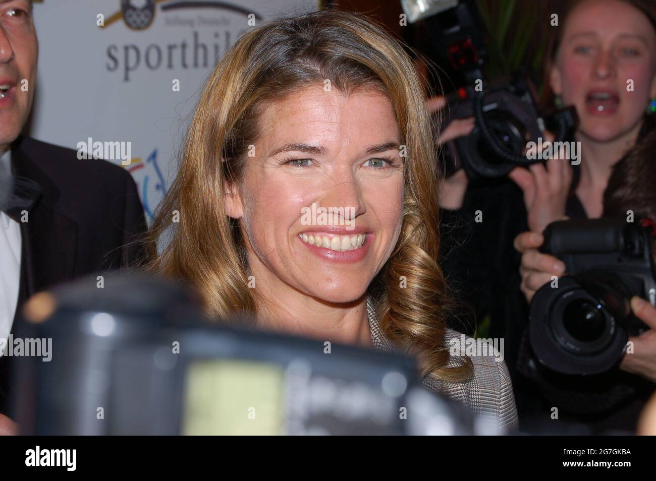 Verleihung der Sportpyramide 2006 im Adlon Berlin - Anke Engelke Stockfoto