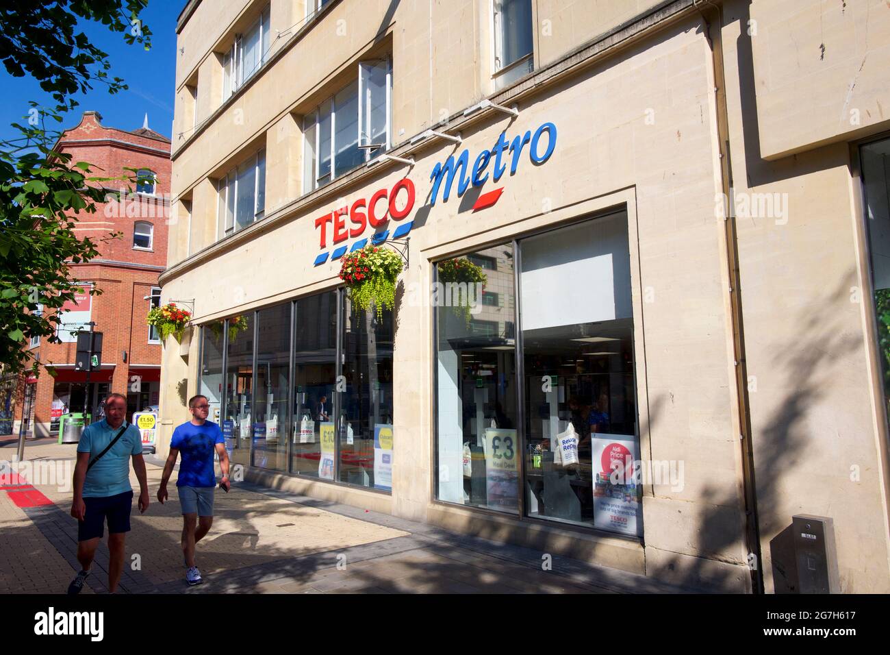 Tesco Metro Store Stockfoto