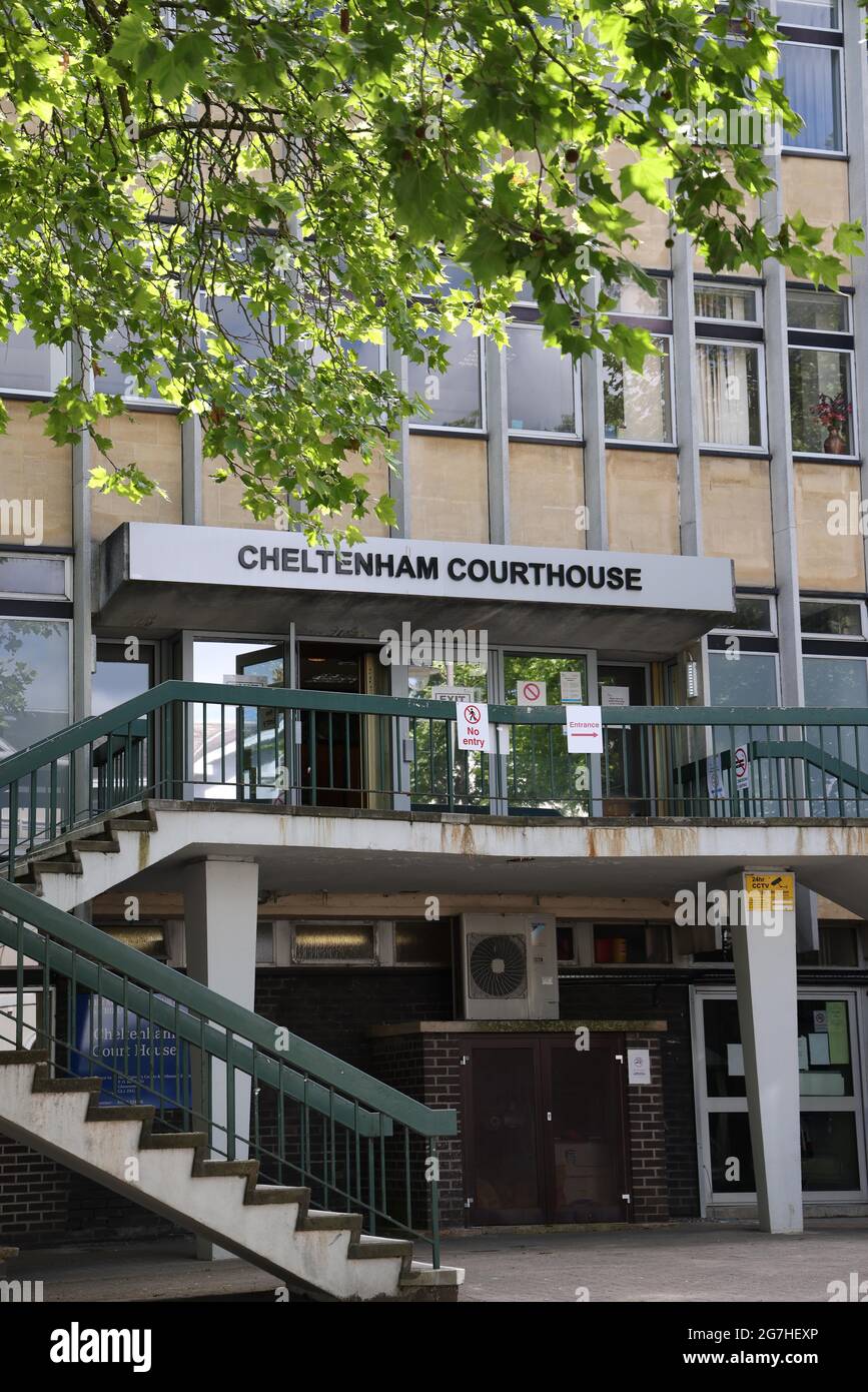 Amtsgericht Cheltenham, 95 st georges Road, cheltenham Bild von Antony Thompson - tausend Wortmedien, KEINE VERKÄUFE, KEINE SYNDIZIERUNG. Kontakt für Stockfoto