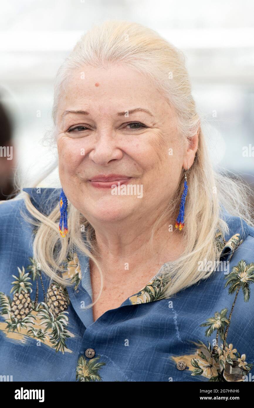 Josiane Balasko nimmt am 14. Juli 2021 an der Tralala Fotocall während des 74. Jährlichen Filmfestivals in Cannes Teil. Foto von David Niviere/ABACAPRESS.COM Stockfoto