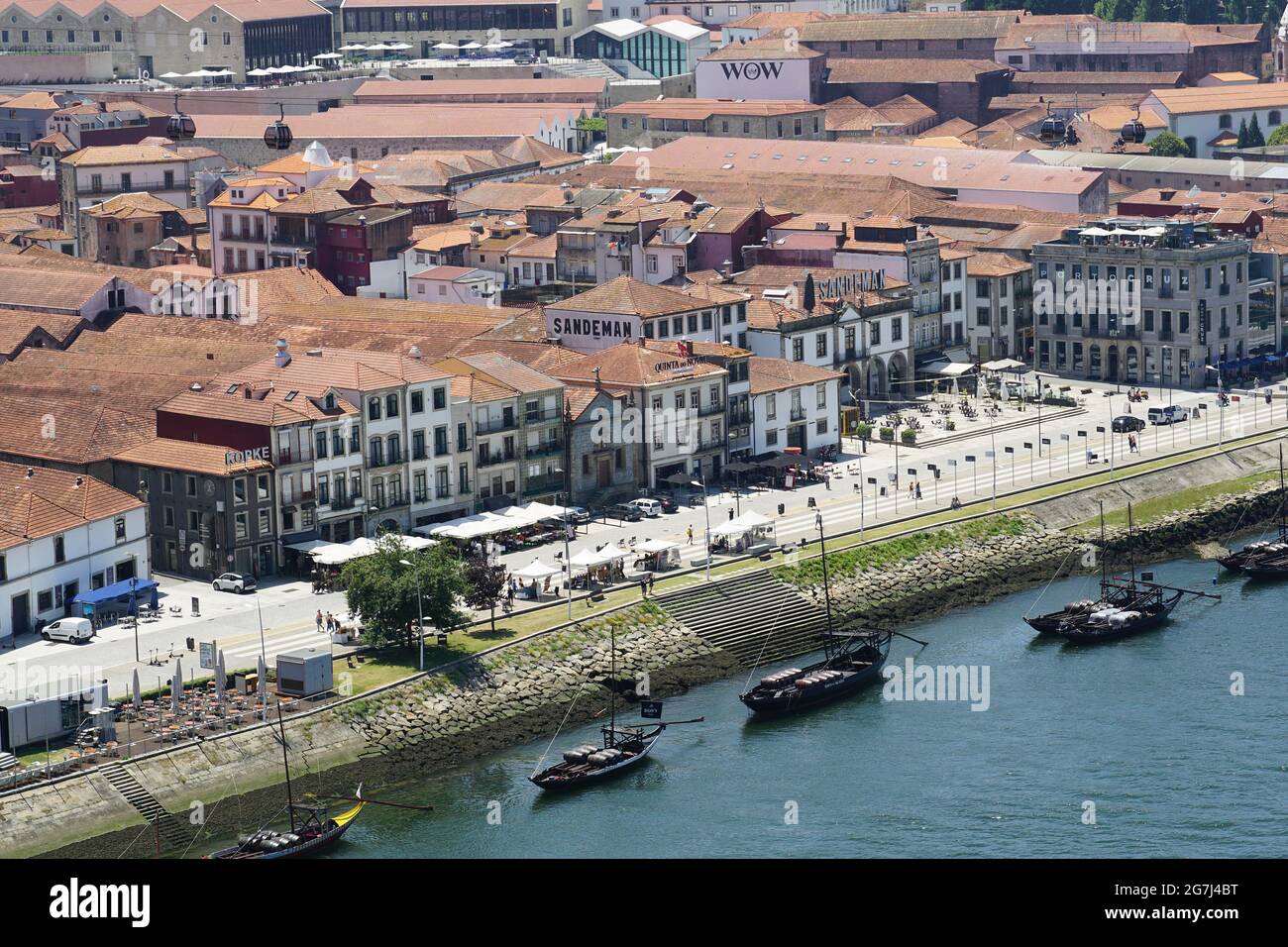 Vila Nova de Gaia, Porto, Portugal, Europa Stockfoto