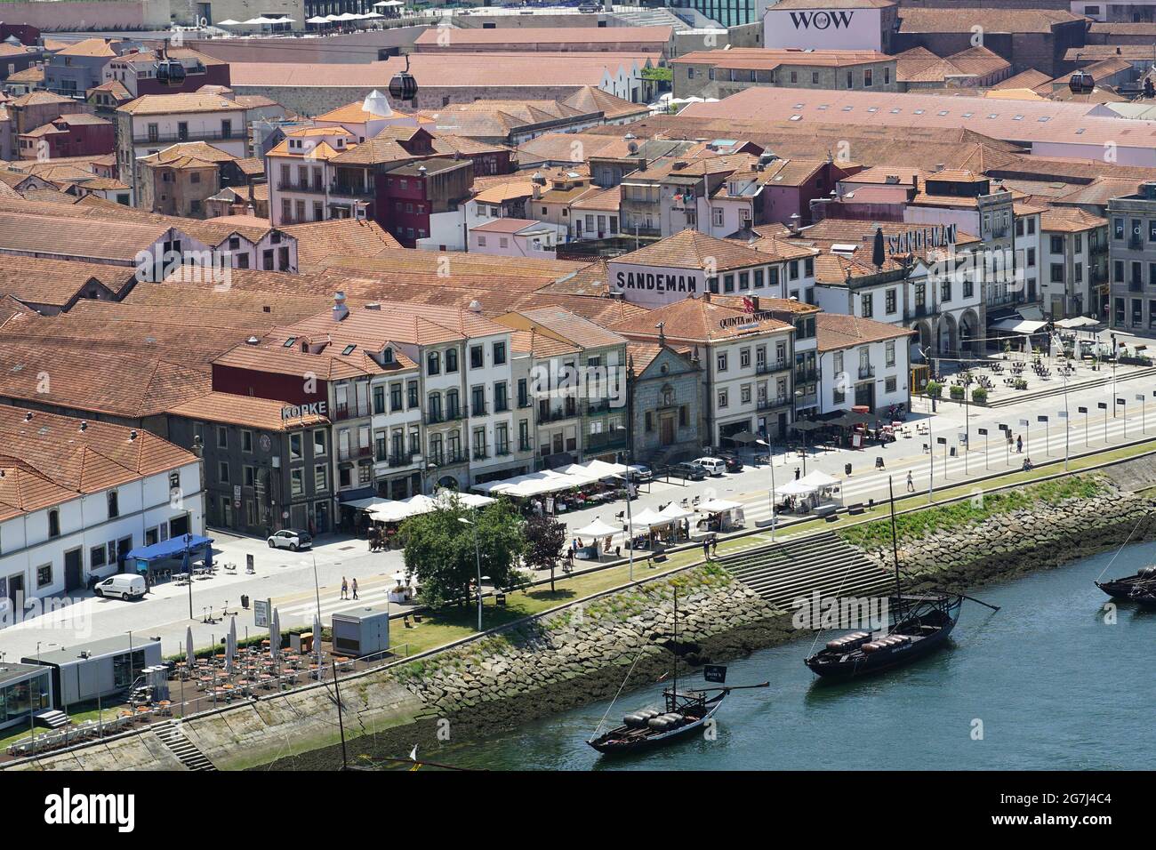 Vila Nova de Gaia, Porto, Portugal, Europa Stockfoto