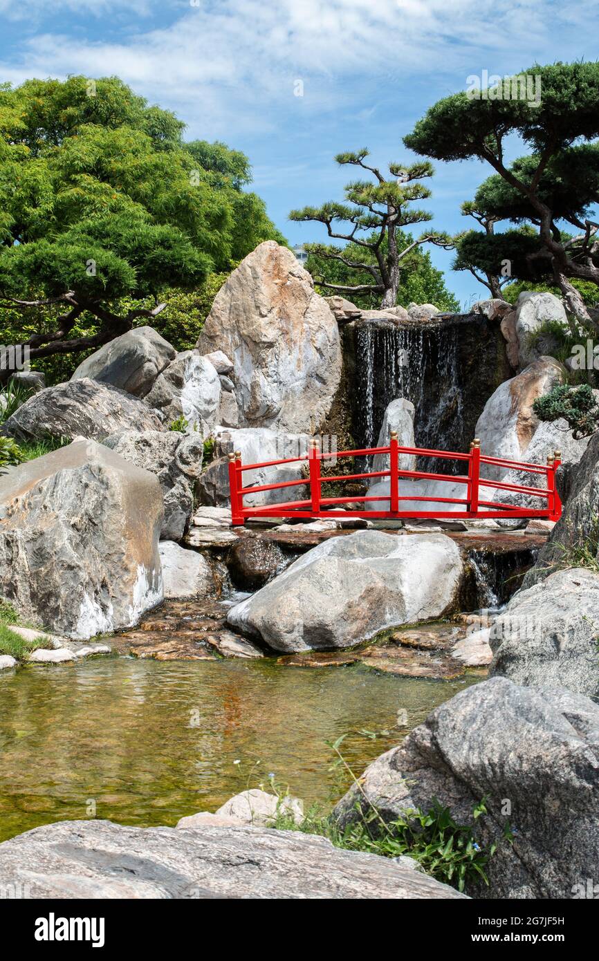 Die Japanischen Gärten Von Buenos Aires Stockfoto