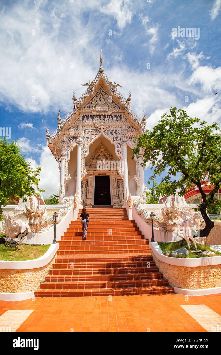 Wat Thap Pho Thong Tempel in Ratchaburi, Thailand Stockfoto