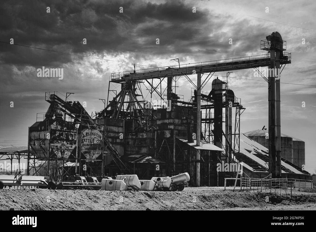 Arlington Cattle Company Stockfoto