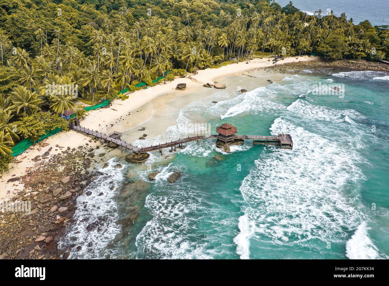 Haad Noi, Ao Noi Beach in Koh Kood, trat, Thailand Stockfoto