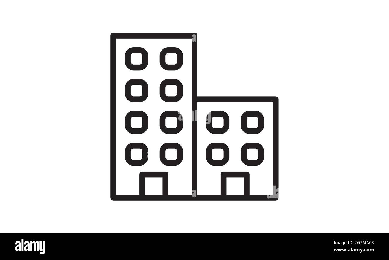 Business Office Icon einfaches Vektorbild Stock Vektor