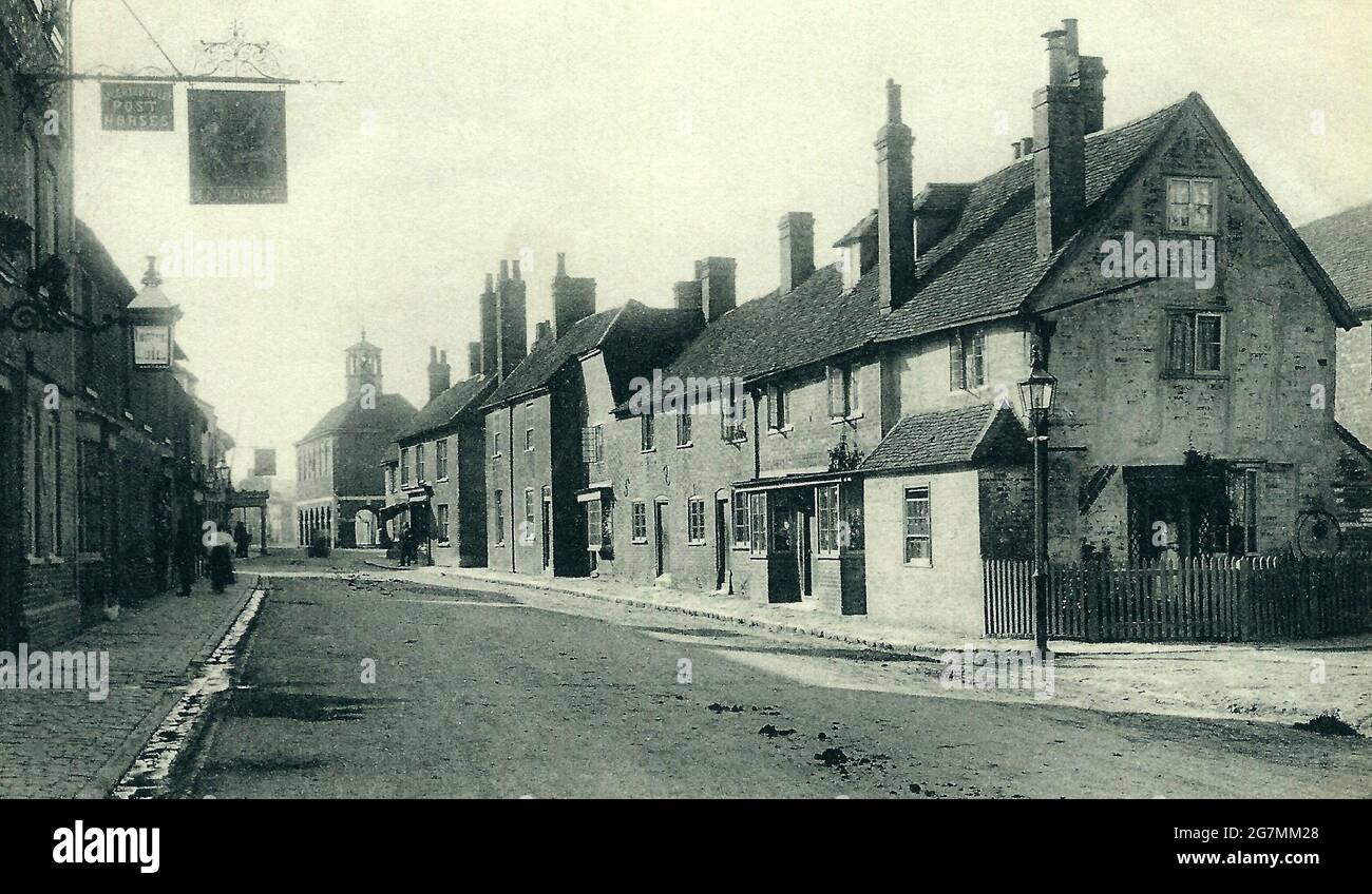 Amersham High Street Stockfoto