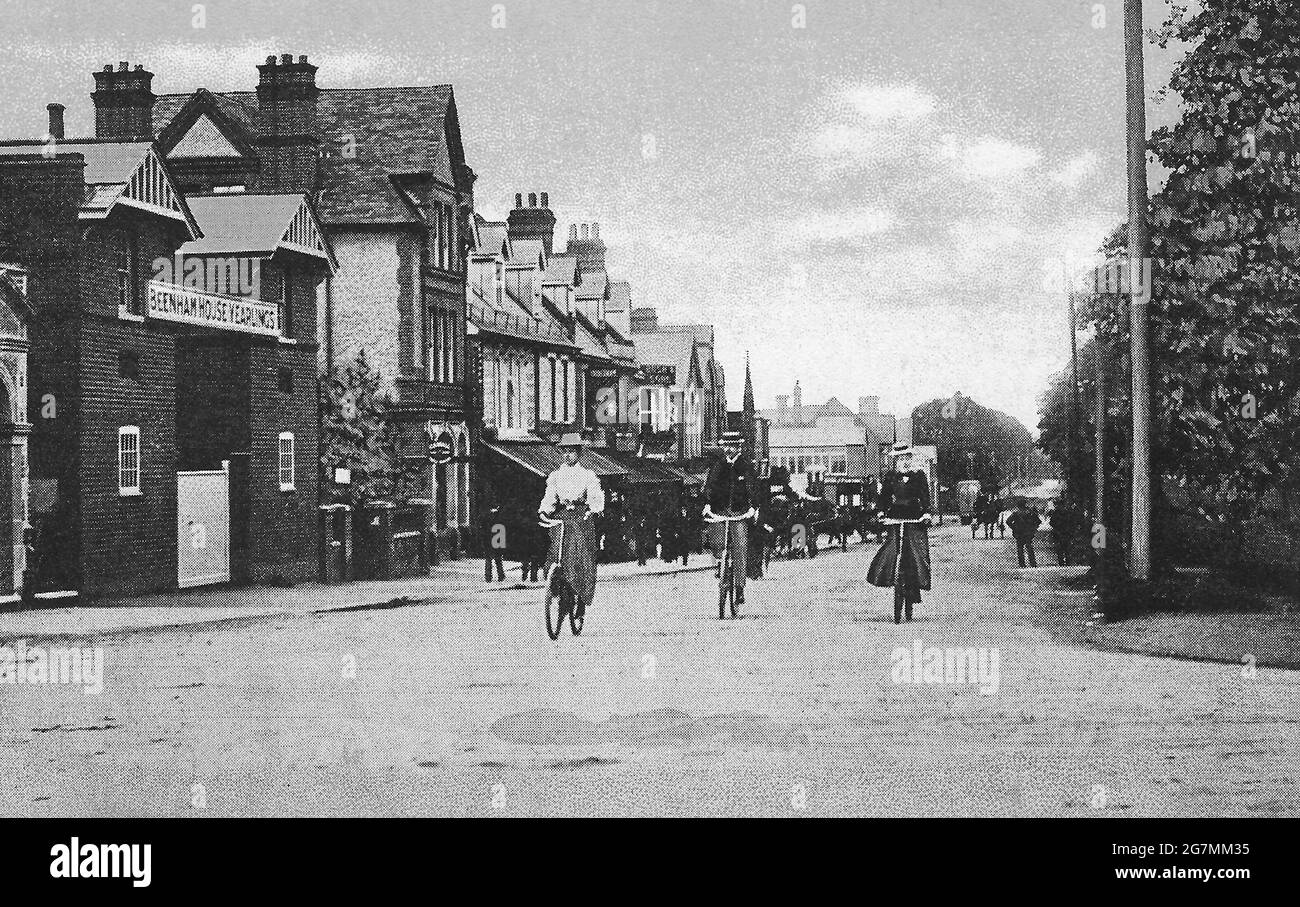 Ascot Village Stockfoto