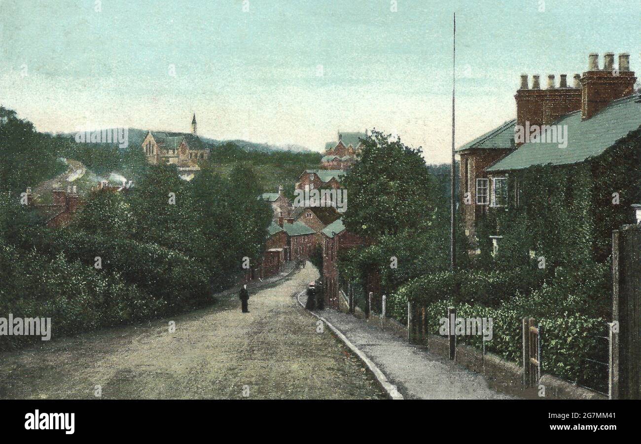 Aspley hill Woburn Sands 1906 Stockfoto