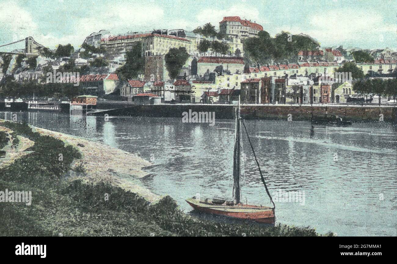 Clifton Bristol 1905 Stockfoto