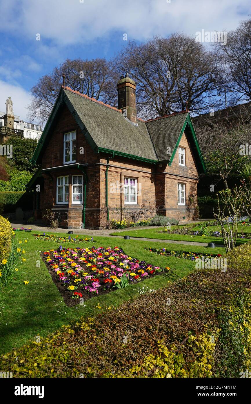 Princes Street Gardens Stockfoto