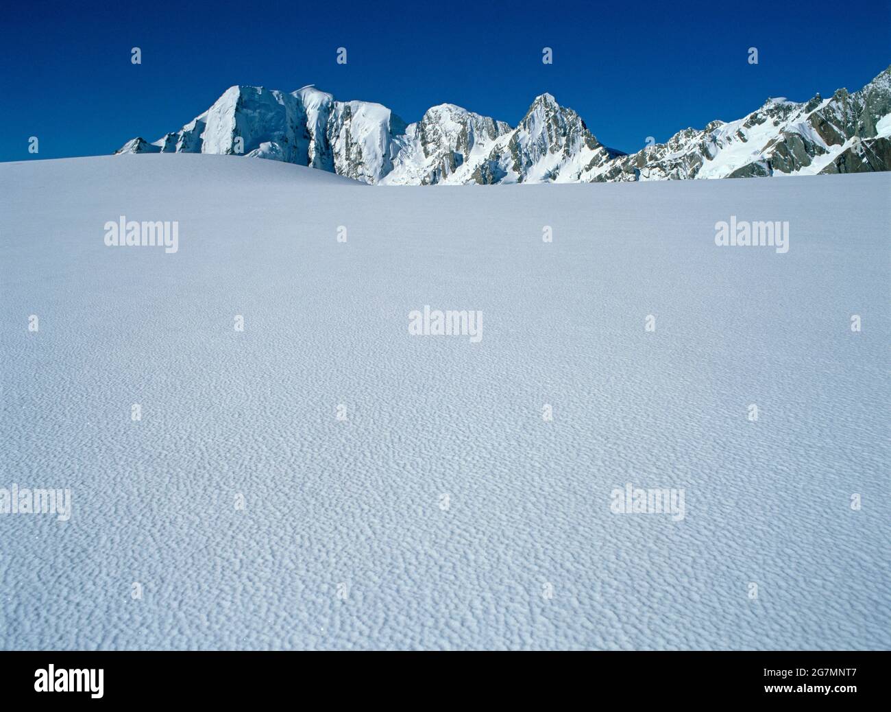 Neuseeland. Westland. Franz-Josef-Gletscher. Stockfoto