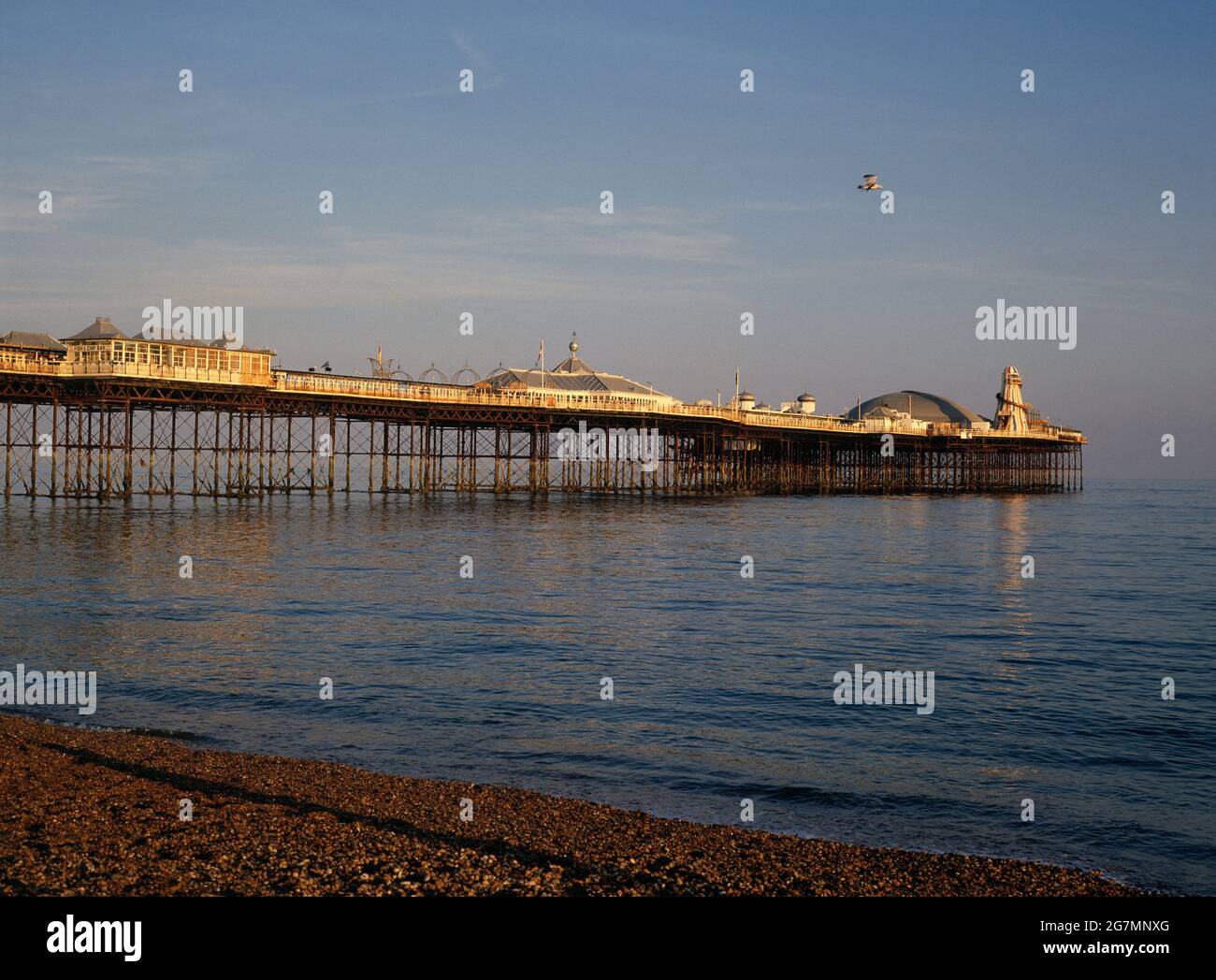 Vereinigtes Königreich. England. East Sussex. Brighton. Palace Pier. Stockfoto