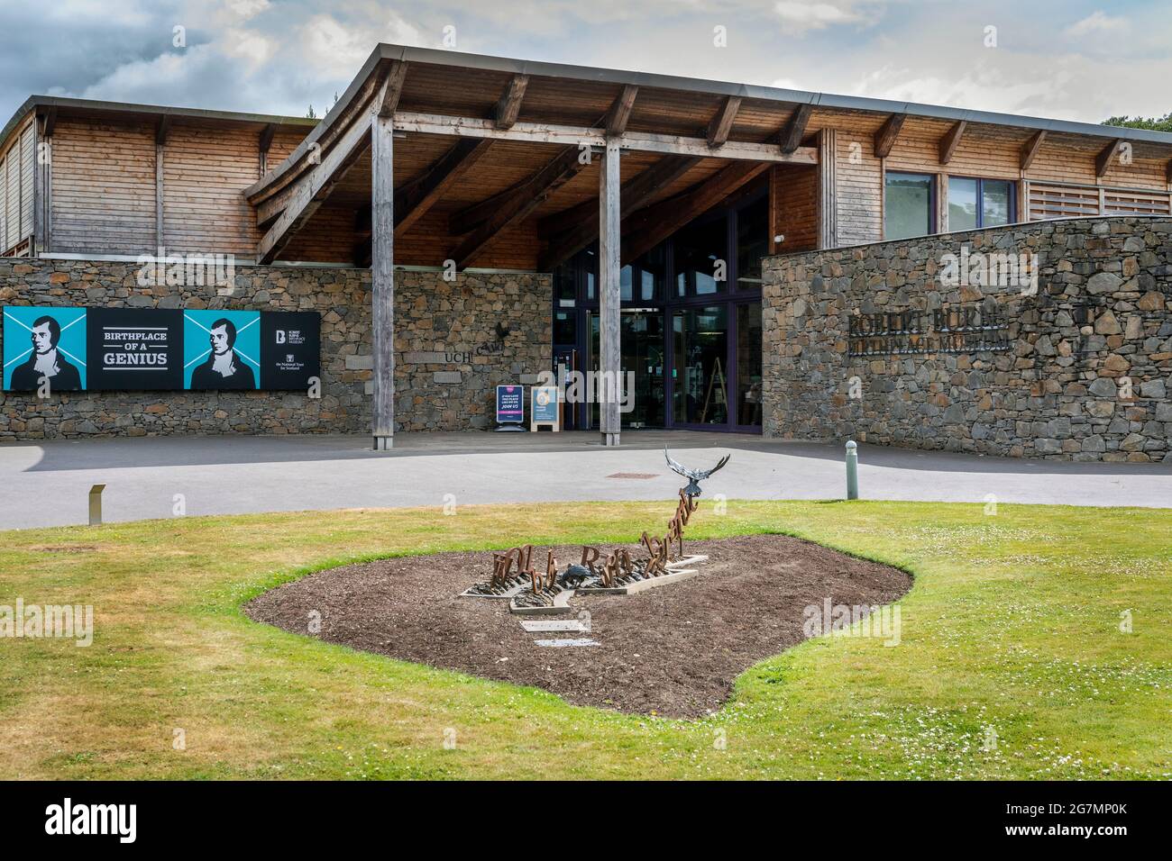 Robert Burns Geburtsmuseum, Alloway, Ayr, Ayrshire, Schottland, VEREINIGTES KÖNIGREICH Stockfoto