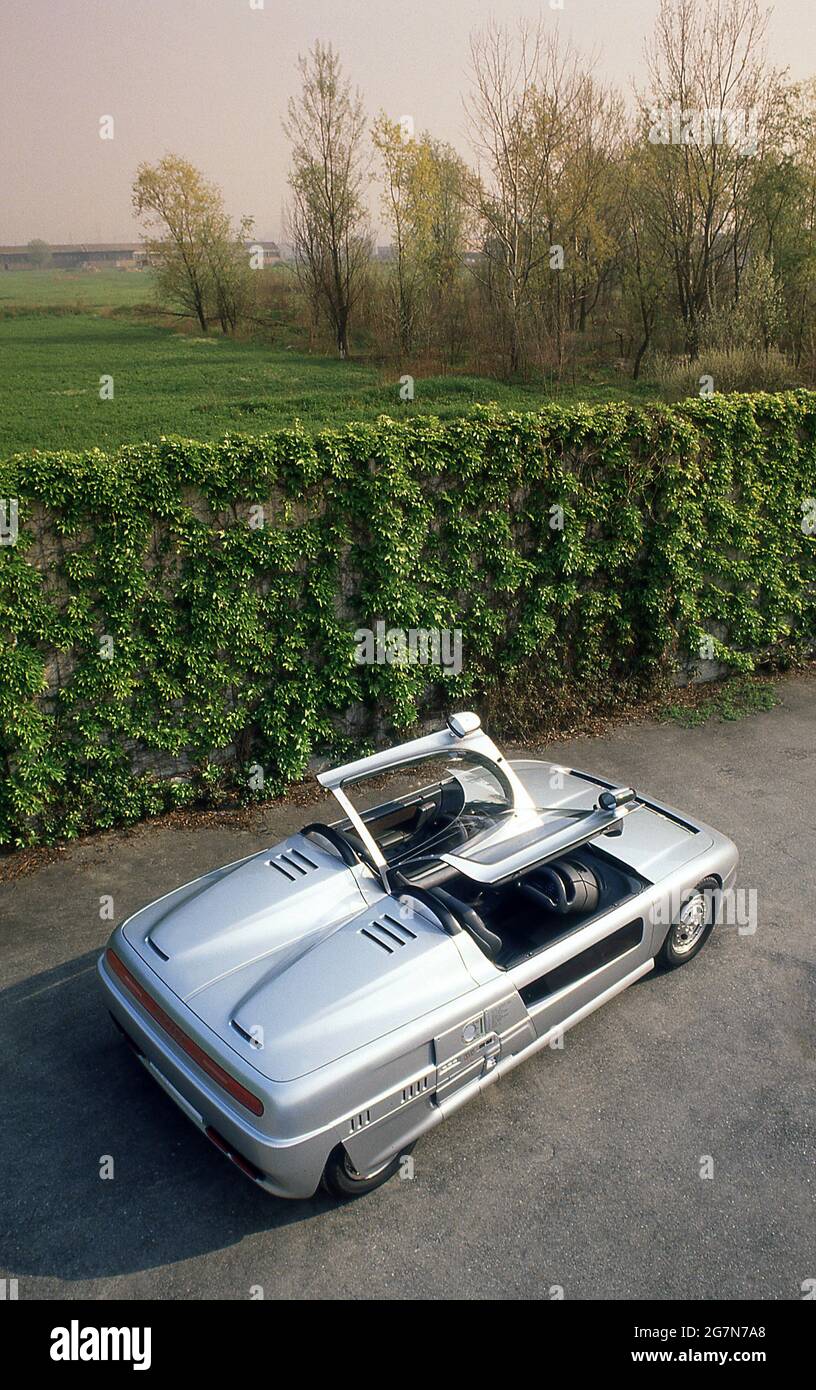 Ital Design. 20 Jahre der Firma Design Concept Cars 1988. Azteken Stockfoto