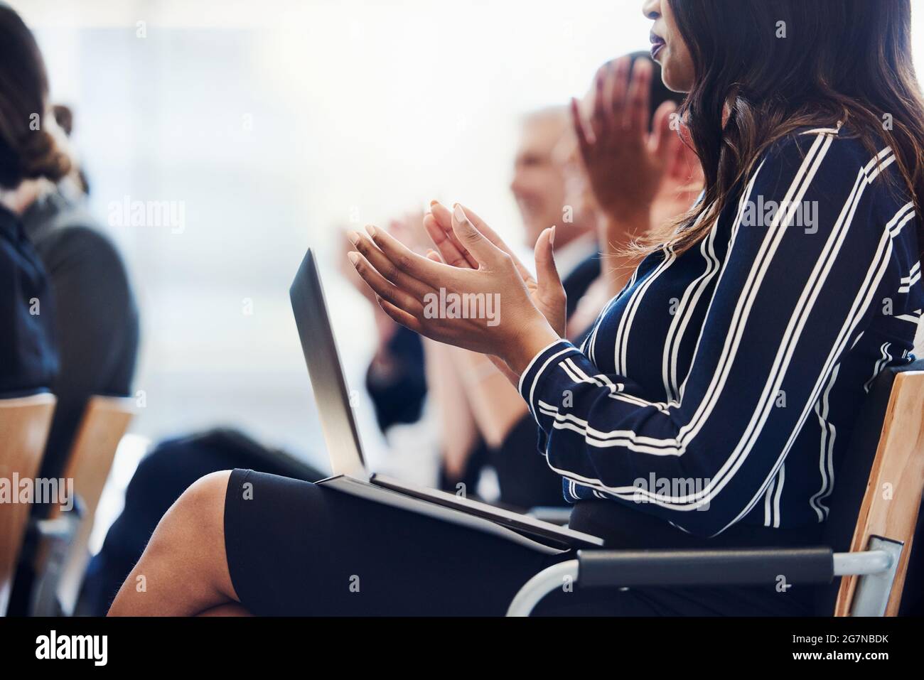 Das war eine lobenswerte Rede Stockfoto