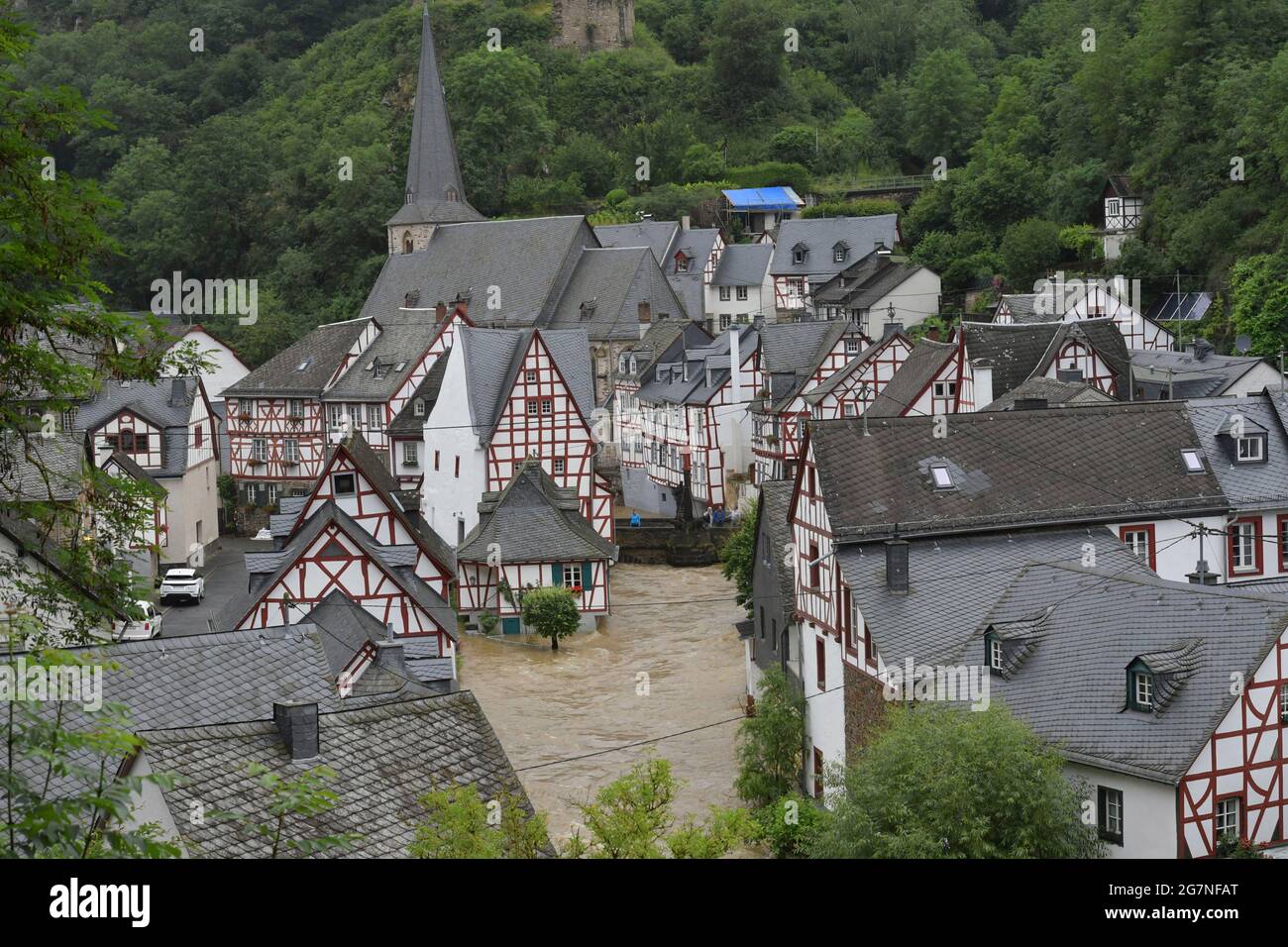 15. Juli 2021, Ortakern, Monreal, Hochwasser in RheinlandPfalz, Auf