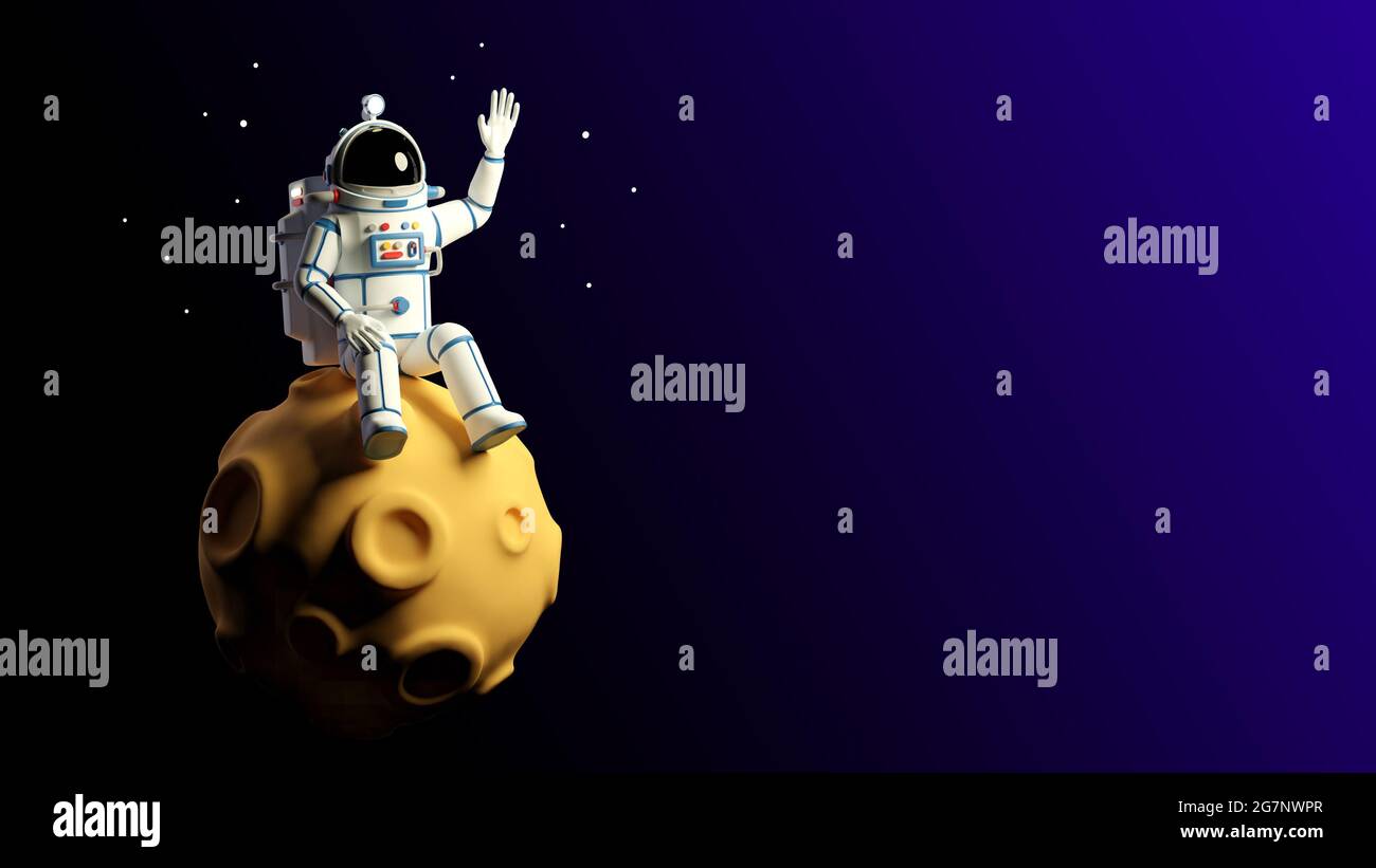 Cartoon Astronaut Stockfotos Und Bilder Kaufen Alamy