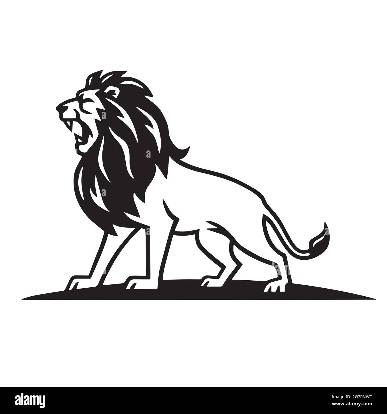 Vektor Für Lion-Logo-Vorlage Stock-Vektorgrafik - Alamy