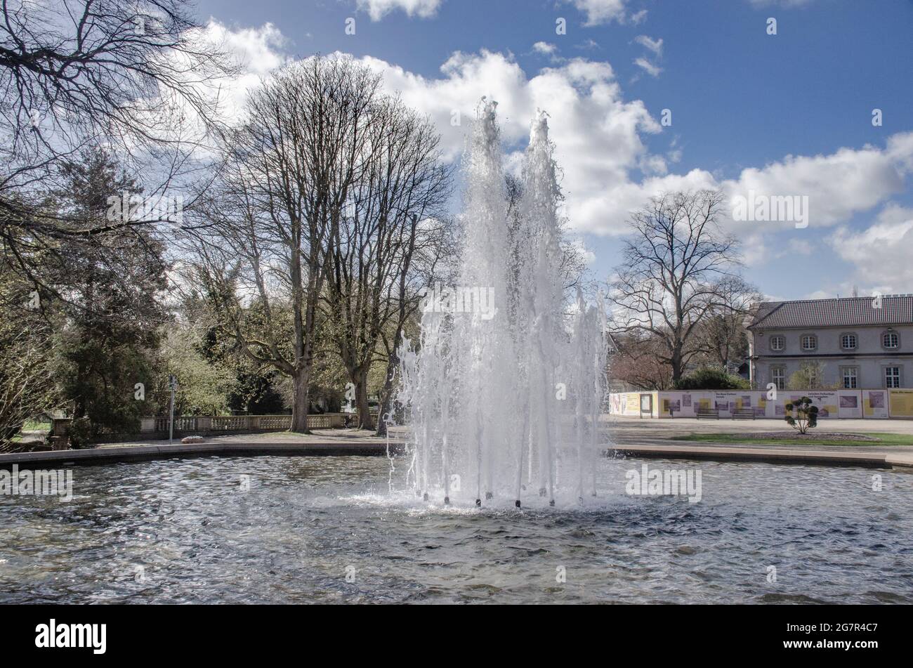 Aachen, Springbrunnen Stockfoto