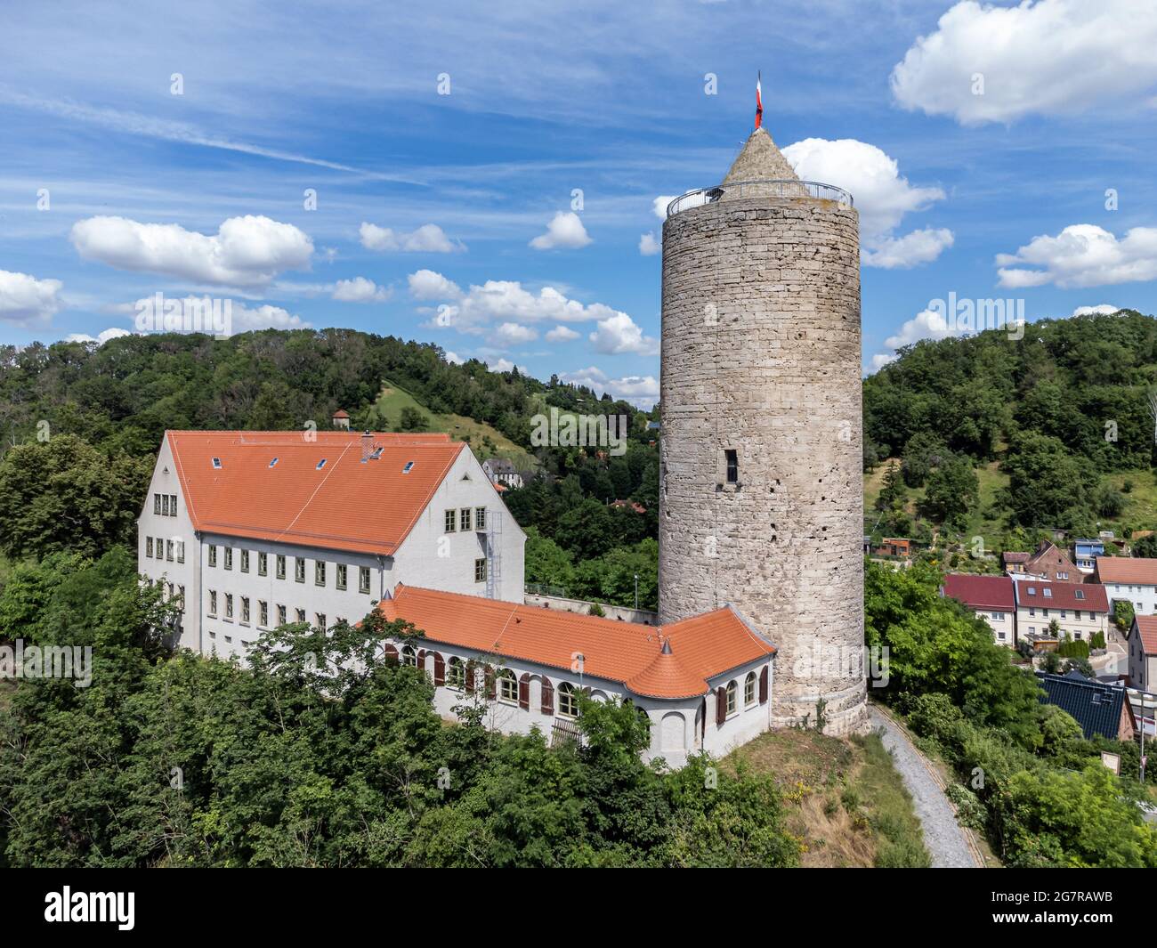 Schloss Camburg in Thüringen Deutschland Stockfoto