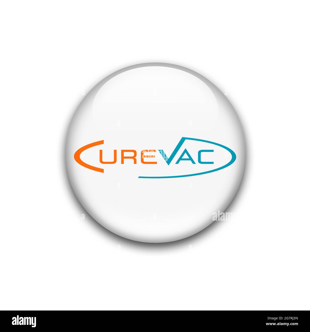 CureVac-Logo Stockfoto