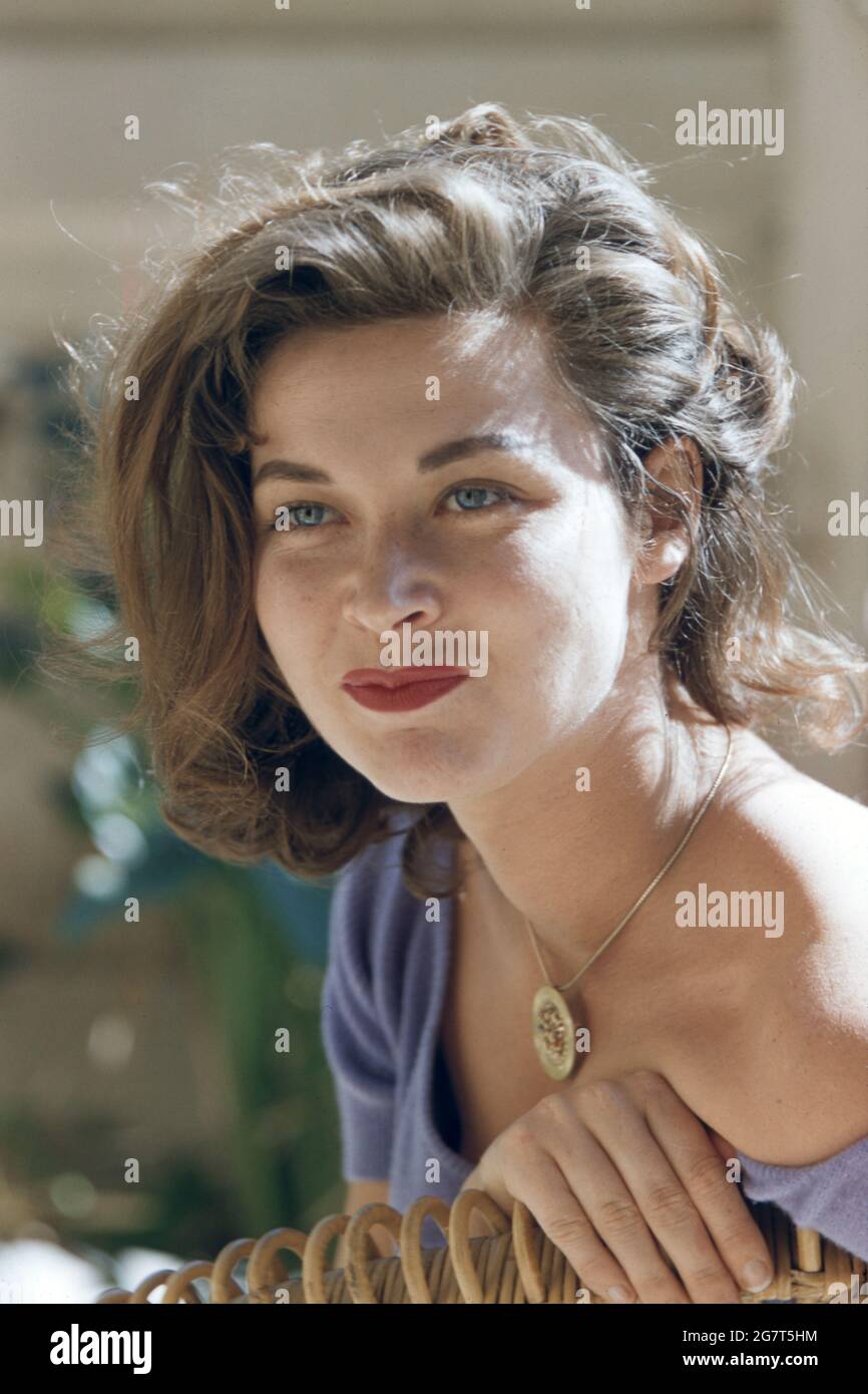 Schauspielerin GIA SCALA Stockfoto