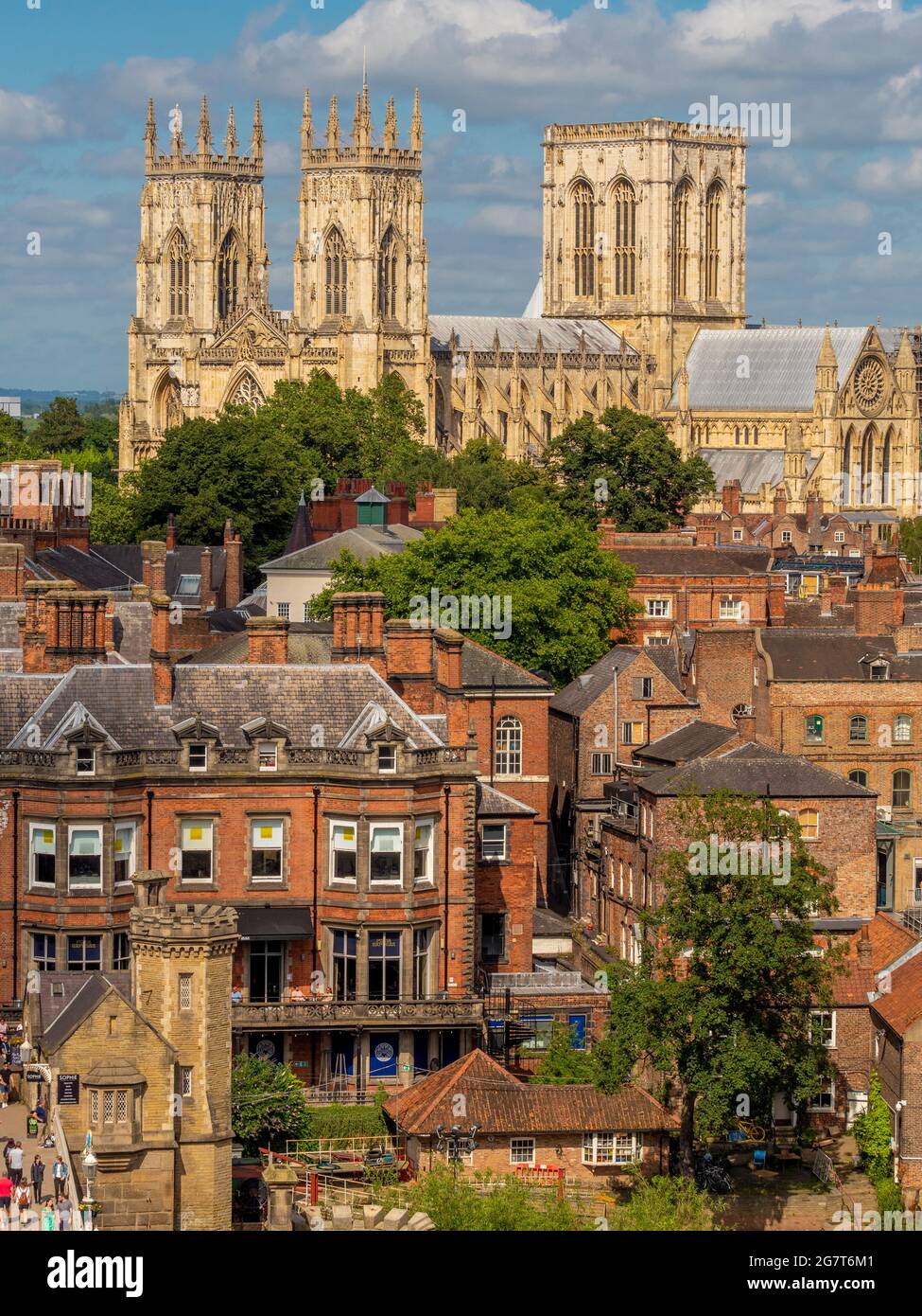 York Minster, York, UK Stockfoto