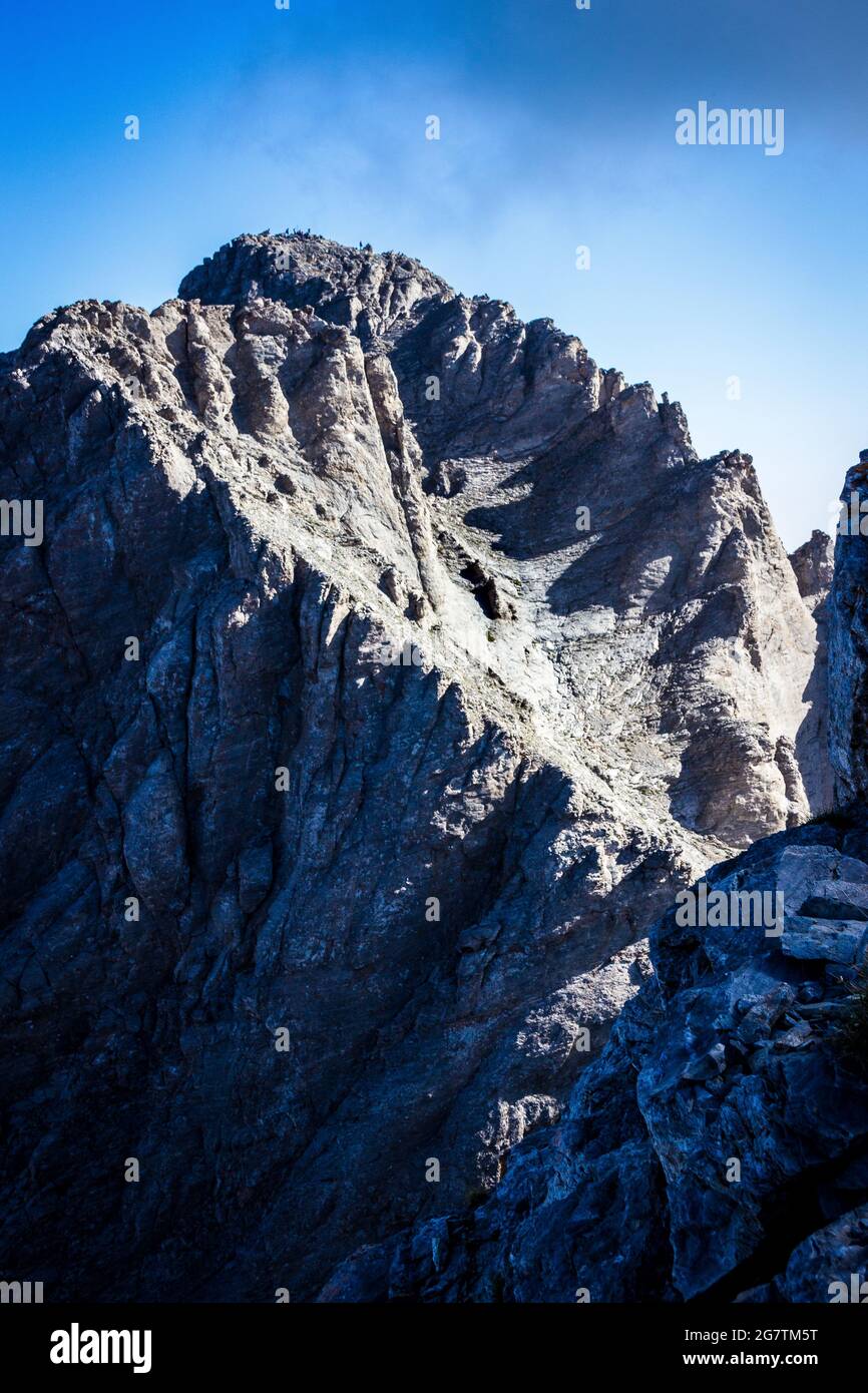 Mt Olympus-Heimat der Götter. Stockfoto