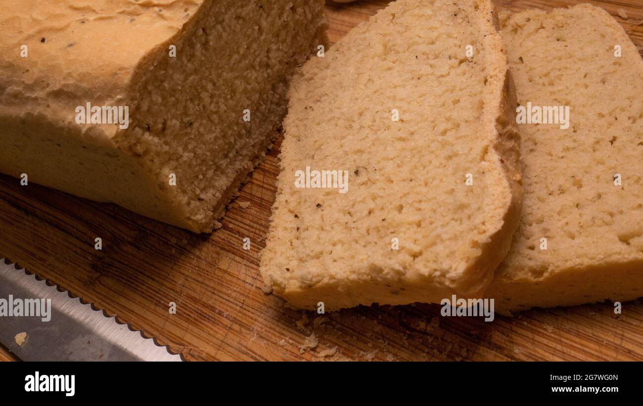 Scheiben Brot Stockfoto