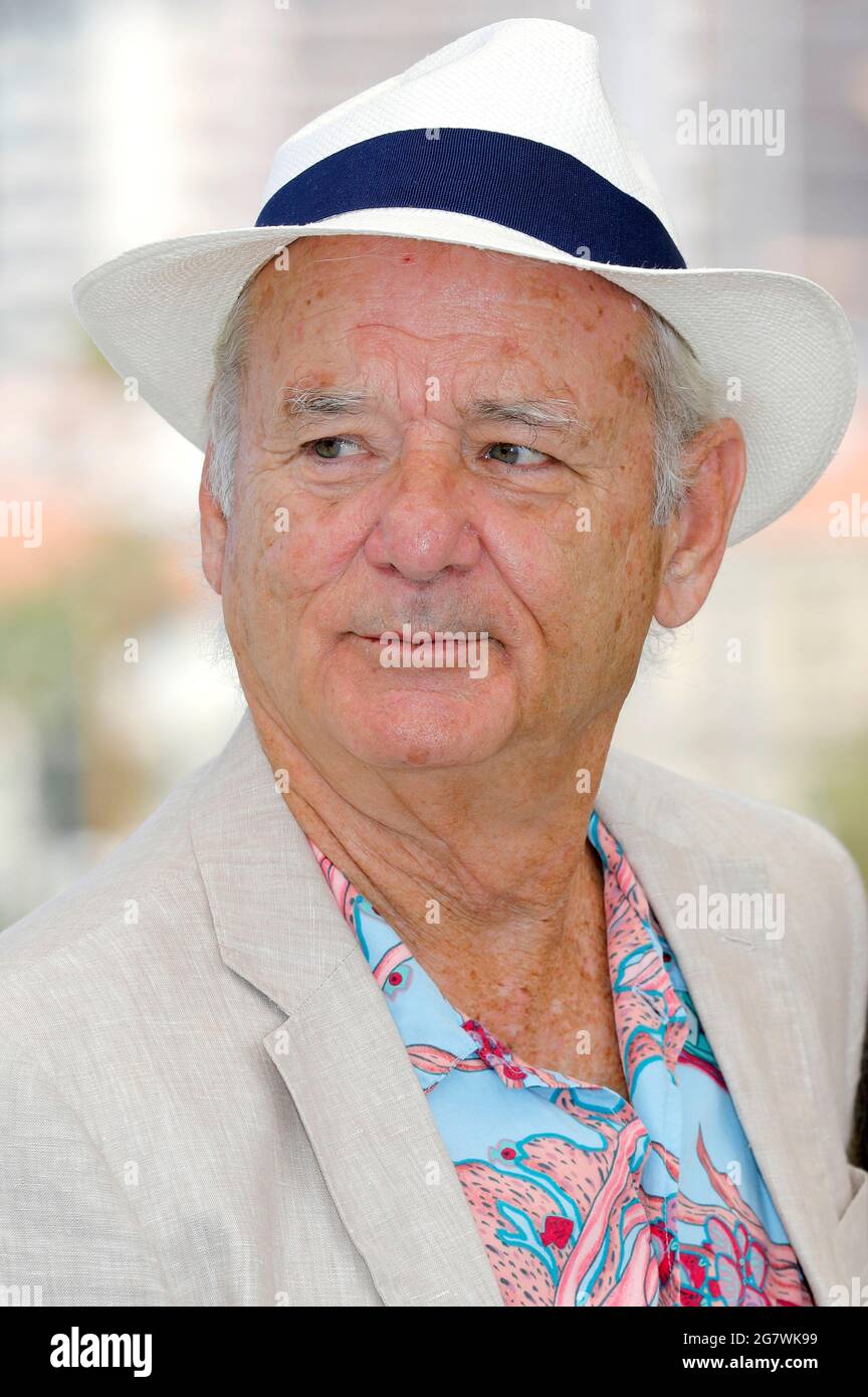 Cannes, Frankreich. Juli 2021. Bill Murray nimmt an der Fotoschau „Neue Welten: Die Wiege der Zivilisation“ während des 74. Jährlichen Filmfestivals in Cannes am 16. Juli 2021 in Cannes, Frankreich, Teil. Quelle: Geisler-Fotopress GmbH/Alamy Live News Stockfoto