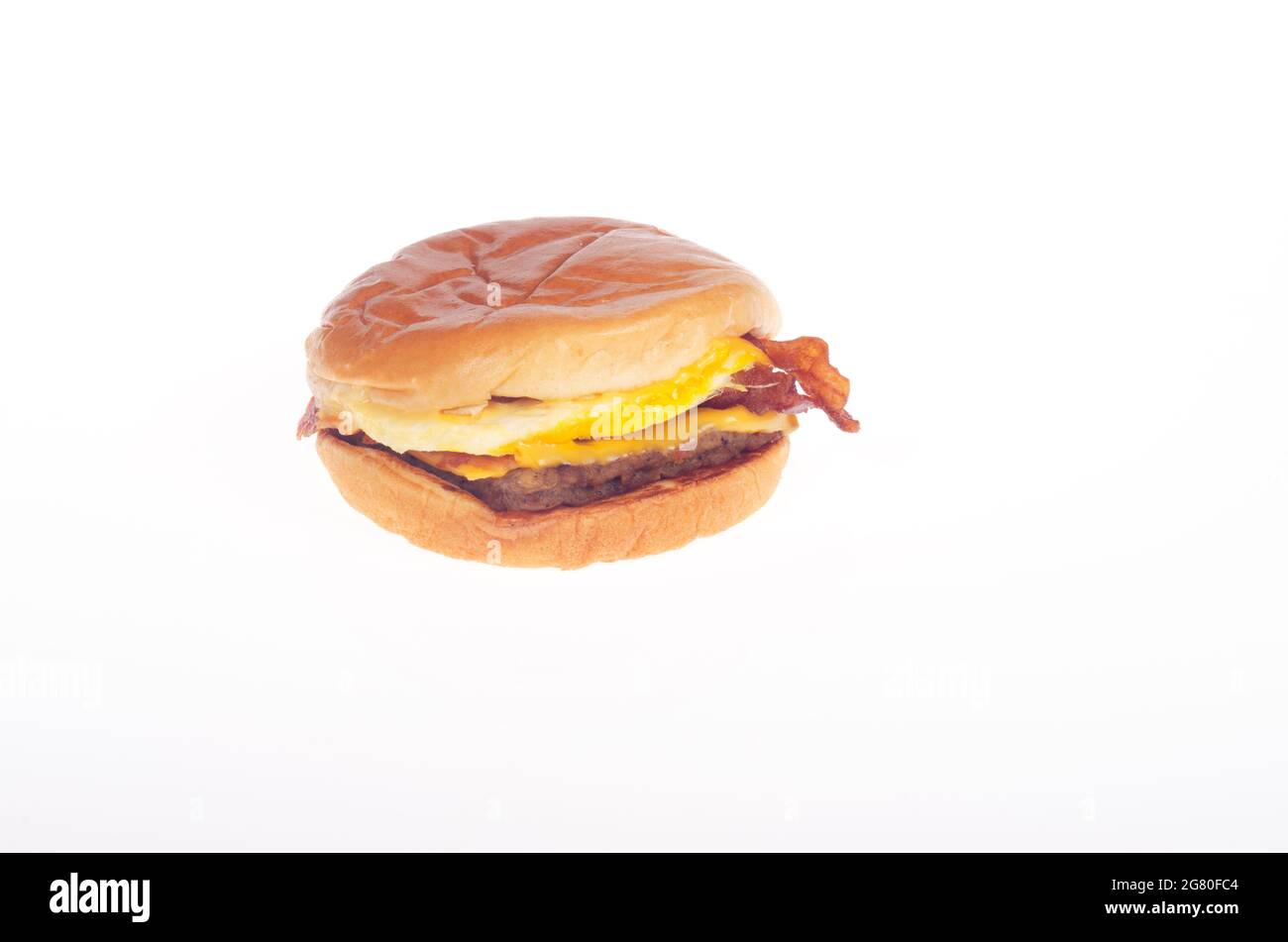 Wendy's Breakfast Sandwich Stockfoto