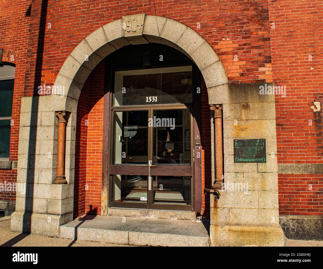 Catholic Pastoral Center Gebäude, St. Mary's Boys' School von 1904-1975 Stockfoto