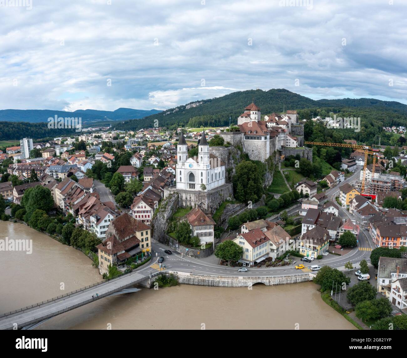 Hochwasser In Der Schweiz Stockfotografie Alamy My Xxx Hot Girl